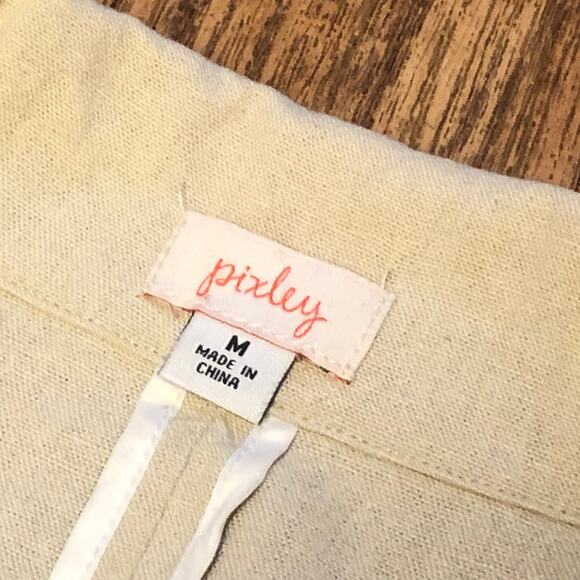 Pixley Stitch Fix Tan Black Cream Aztec Zip Up Utility Jacket Size Mediu - Picture 14 of 16